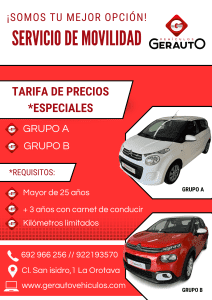 TARIFAS SERVICIO MOVILIDAS SIN PRECIOS